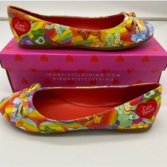 NIB Care Bear flats - Picture 5 of 6